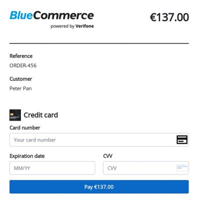 Blue Commerce maksutapahtuma